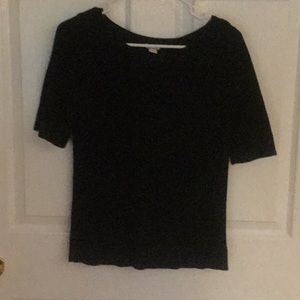 J. Crew Shirt Black Size XXS